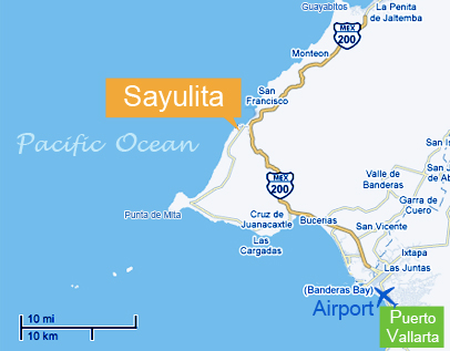 sayulita map